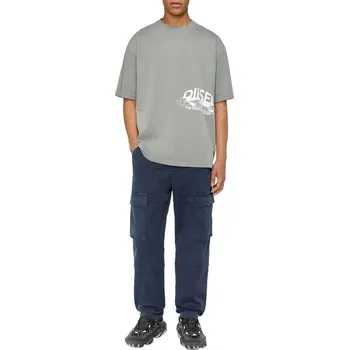 Pánské džíny DŽÍNY DIESEL D-KROOLEY-CARGO JOGG SWEAT JEANS DRAGONFLY