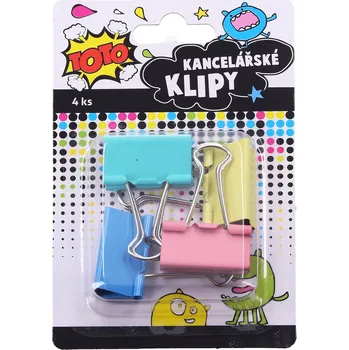 Kancelářská sponka Klip kancelářský 4 ks, 32 mm