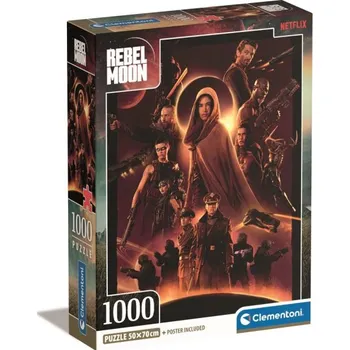 Puzzle Clementoni - Puzzle 1000 Netflix rebel moon - Compact