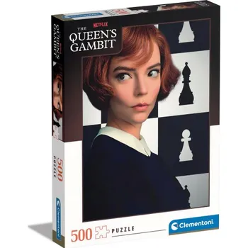 Clementoni - Puzzle 500 Netflix: Dámský gambit