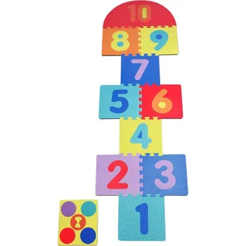 Pěnový skákací panák 10 ks