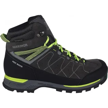 Dívčí obuv Karrimor Hot Rock Waterproof Walking Boots Juniors Charcoal/Green 4 (36.5)
