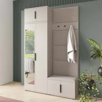 Předsíňová stěna Předsíňová stěna Bianco 4 - U/2 Barva panelů: Krémová - Trinity 01