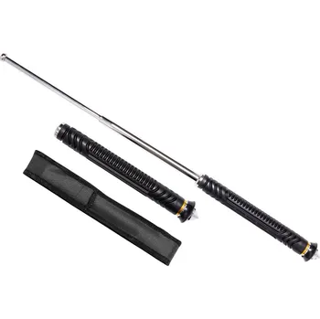 Teleskopický obušek BSH Teleskopický obušek SILVER, 53,5 cm s hrotem na sklo