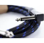 Cordial 14781 jack nástroje kabel [1x jack zástrčka 6,3 mm (mono) - 1x jack zástrčka 6,3 mm (mono)] 5 m černá, modrá Tex