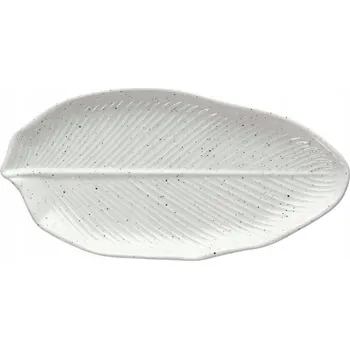 Kameninový podnos TOGNANA Leafs Zelda 27 x 13 cm