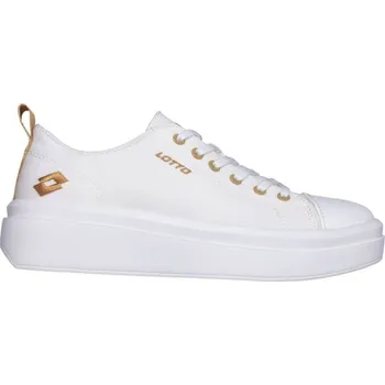 Dámské tenisky Dámské nízké tenisky Lotto CARIA 36 Bílá, Zlatá