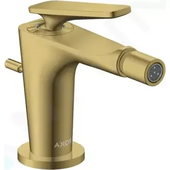 Axor Citterio C Bidetová baterie s výpustí, leštěný vzhled zlata, 49210990