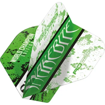 Příslušenství pro šipky Red Dragon Letky Peter Wright - Yin Yang - Green & White RF6963