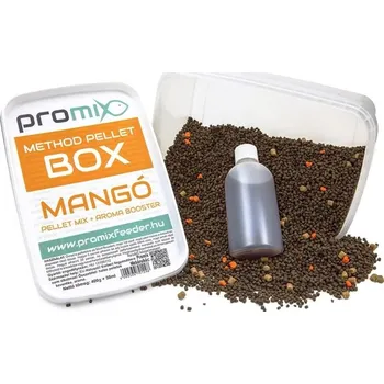 Návnadová surovina PROMIX - Method Pellet Box Mango 450 g 50 ml