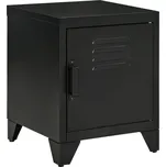 Noční stolek s nastavitelnou policí 50 x 40 x 47,5 cm | černý