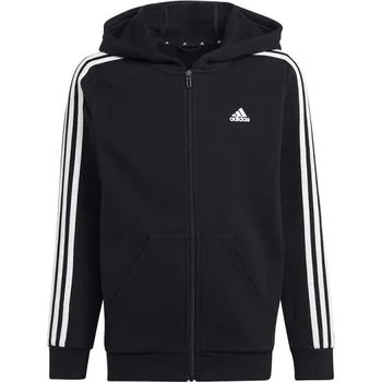 Dívčí tričko Mládežnické tričko se zipem 3 Stripes FL HR6331 - Adidas 128 cm