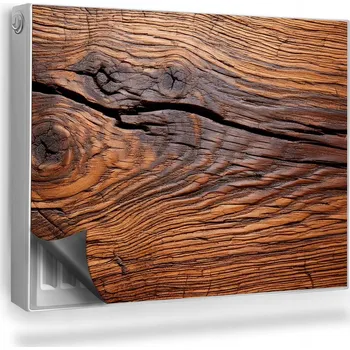 Obraz Magnetická krycí deska na radiátor 80 x 60 cm hnědá