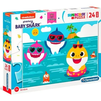 Puzzle Clementoni - Puzzle Maxi 24 BABY SHARK