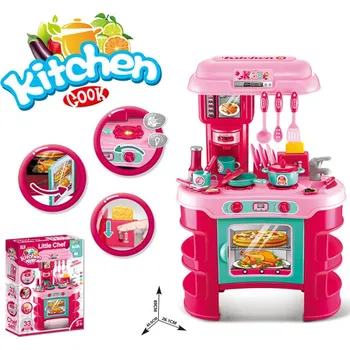 Dětská kuchyňka Kuchyňka růžová - světlo,zvuk