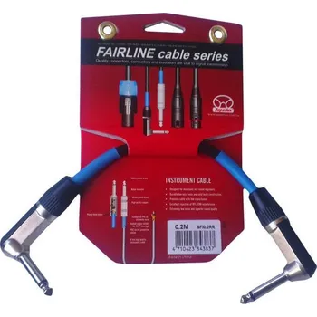 Příslušenství ke zvukové technice Superlux SFI0.3RR 30 cm Lomený - Lomený Patch kabel