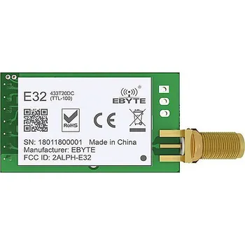 Vývojová deska E32 LoRa DIP bezdrátový UART modul 868/900MHz 20dB