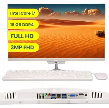 Stolní počítač Počítač ALL IN ONE 24" i7-11370H RAM 16GB 512GB SET KLÁVESNICE MYŠ