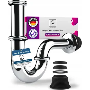 Sifon Umyvadlový sifon UNIVERZÁLNÍ SADA MOSAZ CHROM