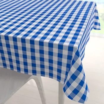 ubrus Teflonový čtvercový ubrus TF-070 Modro-bílá kostka 40x40 cm