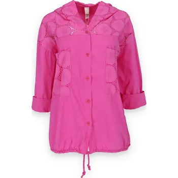 Dámská košile Košile s kapucí MADEIRA 80057 barva: fuchsie