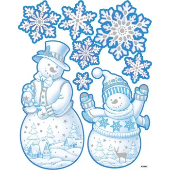 Pokojová dekorace - samolepka Vánoce