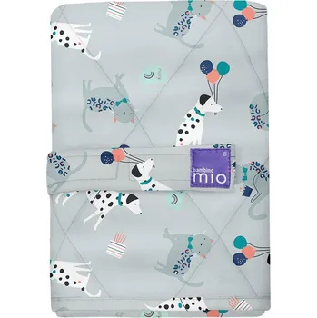 Přebalovací podložka Bambino Mio Bambino Mio přebalovací podložka 60x43 Pet Party" "Barva:šedé|Požadované vlastnosti:Omyvatelná|Typ:podložky|Vzor:Pet Party|