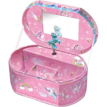 Šperkovnice Šperkovnice s hudbou - jednorožec OVÁL