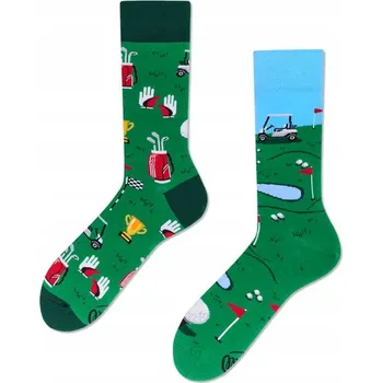 Pánské oblečení Many Mornings Ponožky Golf Course, vícebarevné, velikost 43-46