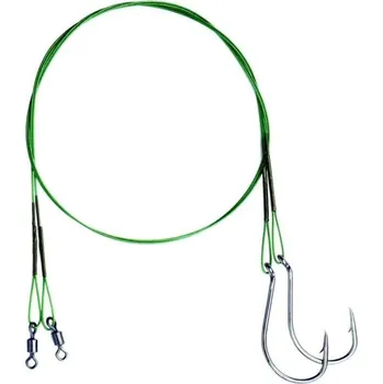 MIVARDI - Lanka na dravce Predator (obratlík + jednoháček) 2 ks 25 cm 6 kg