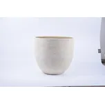 Obal na květináč keramický LISABON, pr.29x26cm, béžová|BEGE|Ego Dekor