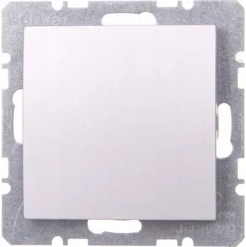 Elektrická zásuvka Hager stříbrná nástěnná Elektrická Zásuvka