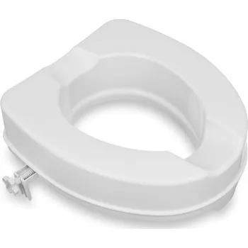 Zvýšené záchodové prkénko bez víka nahoru