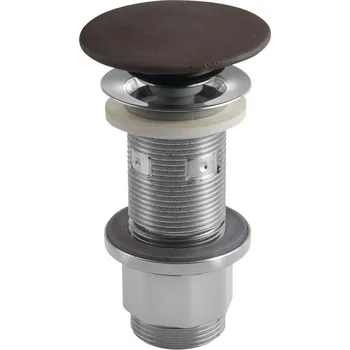 Sifon Umyvadlová výpust 5/4“, click-clack, betonová zátka, 10-80mm, tmavě hnědá FG915