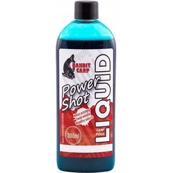 Návnadové aroma Bandit Carp Power Shot Liquid 300ml - Moruše / Krab