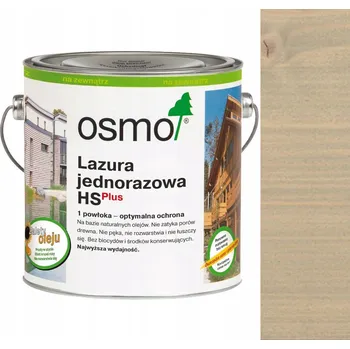 lazura OSMO Jednovrstvá lazura Olejová lazura HS PLUS BAZALTOVÁ ŠEDÁ 9203 0,75L