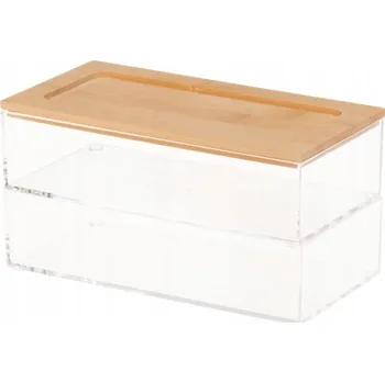 Úložný box ÚLOŽNÝ BOX S VÍKEM SADA 2 KS 9,5 X 20 X 10 CM PENNY