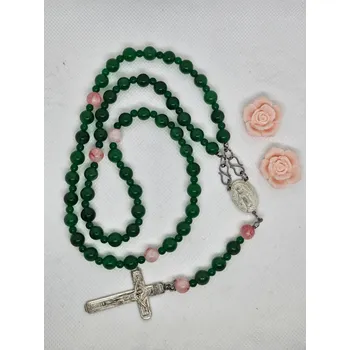 Růženec Růženec na krk Jadeit
