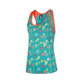 Dámské tričko La Sportiva BOTANIC TANK Women lagoon/cherry tomato S