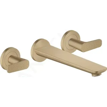 Vodovodní baterie Axor Citterio C Vanová baterie pod omítku, 3-otvorová instalace, kartáčovaný bronz, 49483140