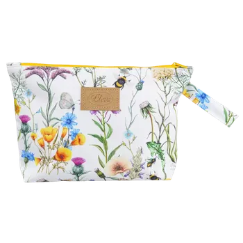 Pleva Kosmetická taštička modrobílé pruhy, 24,5 x 19,5 cm