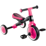 Globber Dětské učící odrážedlo tříkolka - růžové