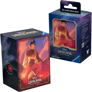 Figurka Disney Lorcana: Shimmering Skies - Deck Box Aladdin