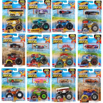 autodráha Hot Wheels Monster trucks 1:64 s angličákem více druhů