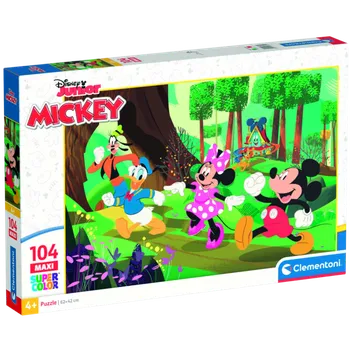 Puzzle Clementoni - Puzzle Maxi 104 Disney Mickey a přátelé