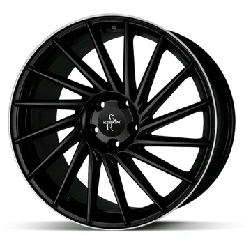 Disk Alu disk Keskin KT17 MBLP 8x18 5x112 ET30 černý leštěný
