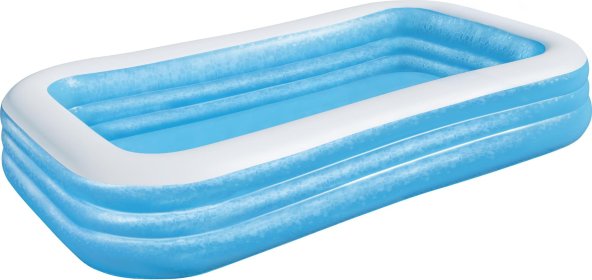 BESTWAY 54009 - Dětský nafukovací bazén BLUE 305 x 183 x 56 cm