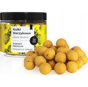 Boilies Proteinové boilies na háček Ananas Premium 16mm