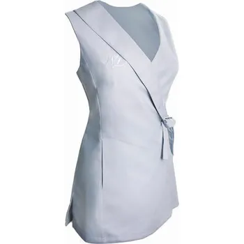 Kuchyňská zástěra Wonder Lashes kosmetická zástěra světle šedá M