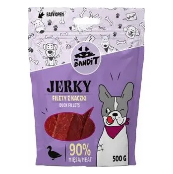 Pamlsek pro psa Mr. Bandit VetExpert Mr.Bandit pochoutka JERKY kachní filety 80 g